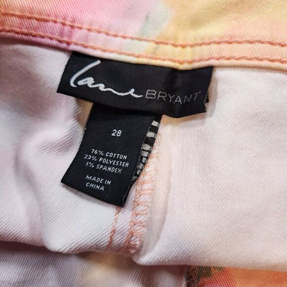 Lane Bryant Multicolor Womens 28 Plus Shorts - Picture 8 of 16